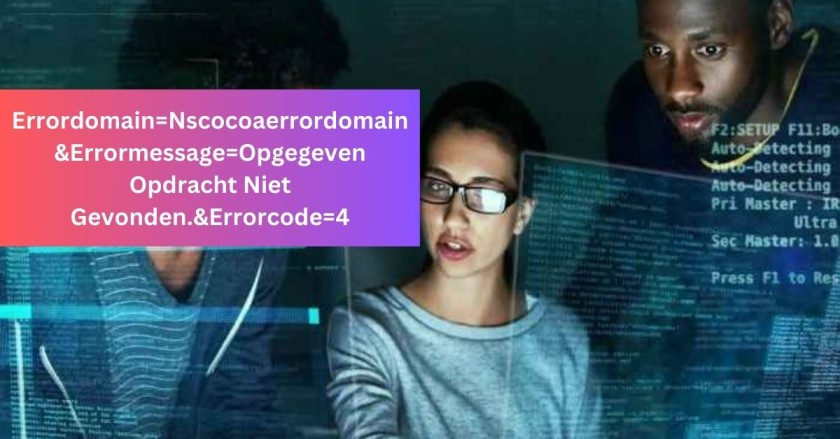 Errordomain=Nscocoaerrordomain&Errormessage=Opgegeven Opdracht Niet Gevonden.&Errorcode=4