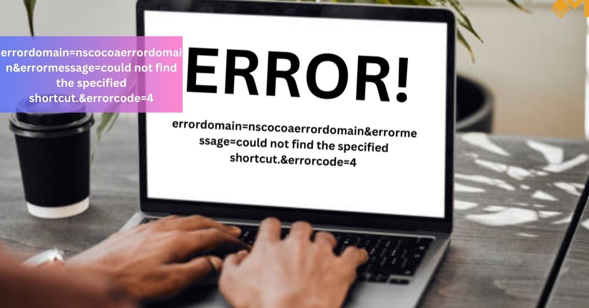 errordomain=nscocoaerrordomain&errormessage=could not find the specified shortcut.&errorcode=4