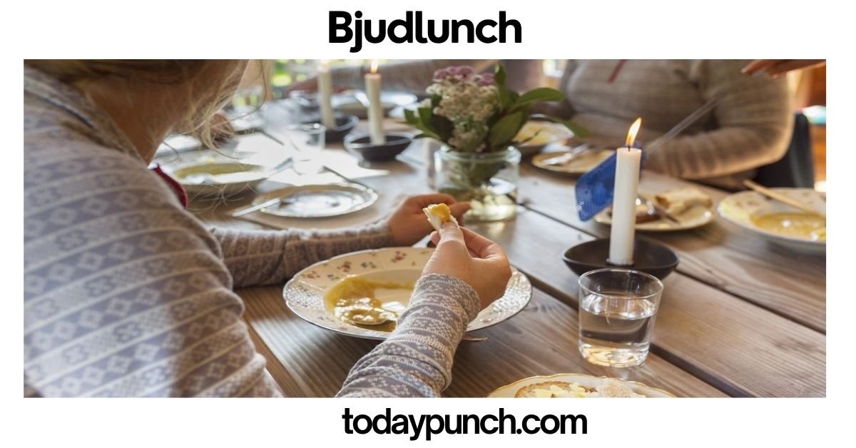 Bjudlunch